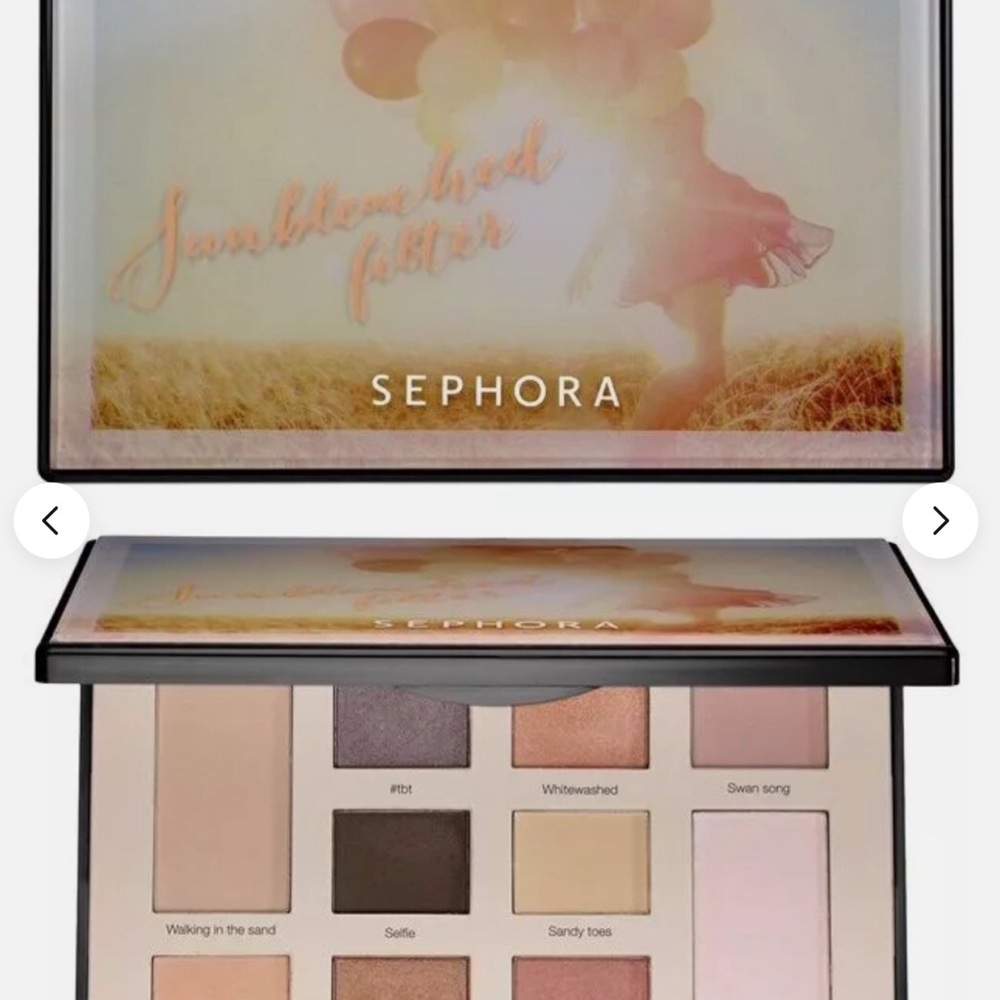 Sephora Sunbleached Filter Eyeshadow Palette - new